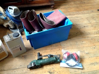 machines used for floor sanding in St Mary's Park